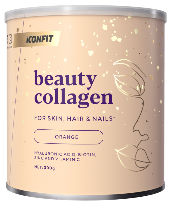 ICONFIT Beauty Collagen ar Apelsīnu garšu pulveris, 300 g - 1