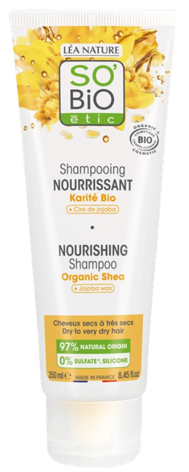 SO BIO ETIC Organic Shea Butter šampūns, 250 ml - 1