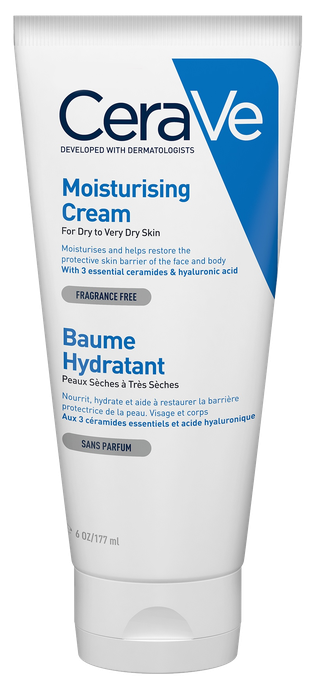 CERAVE For Body And Face With Ceramides Moisturising balzams, 177 g - 1