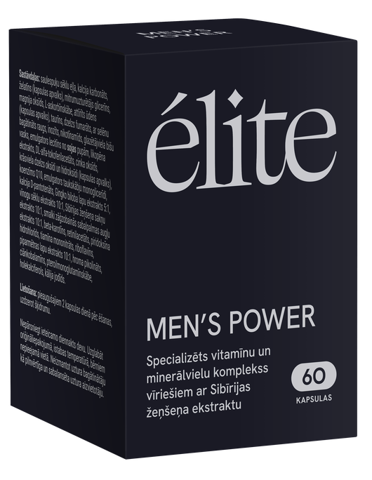 ELITE Men’s Power kapsulas, 60 gab. - 1