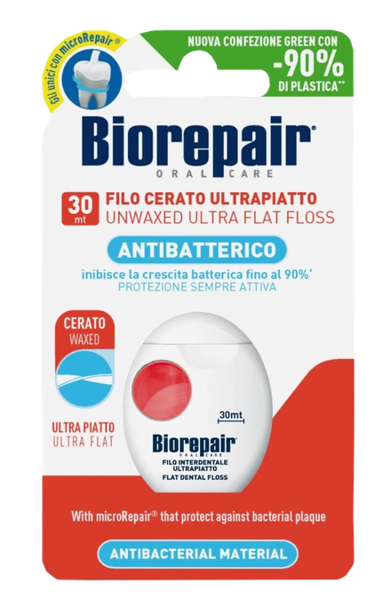 BIOREPAIR Ultra-Flat 30m zobu diegs, 1 gab. - 1