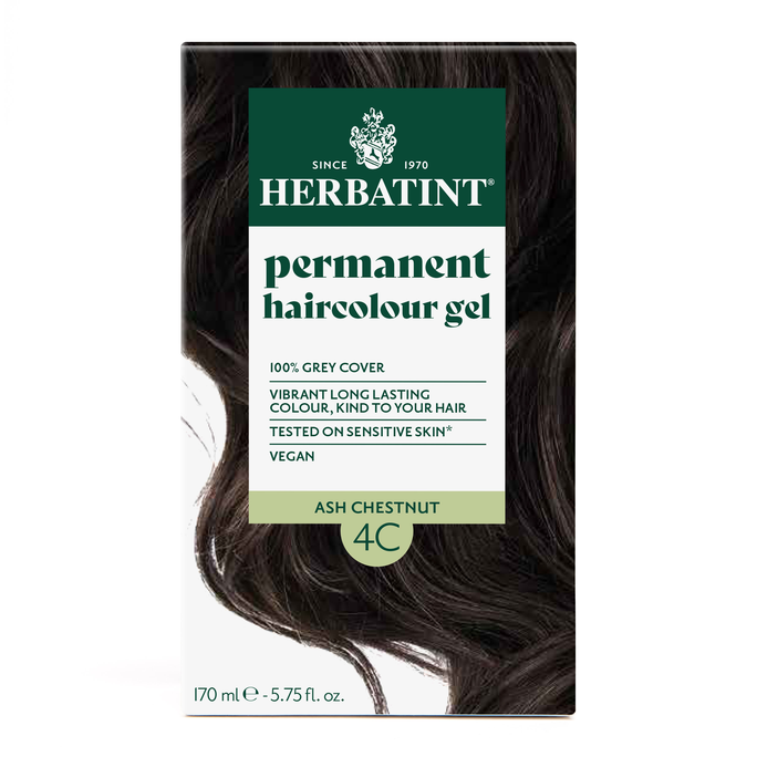 HERBATINT 4C Ash Chestnut matu krāsa, 170 ml - 2