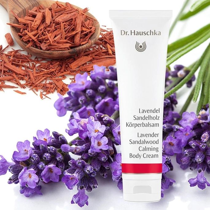 DR.HAUSCHKA Lavender Sandalwood Calming ķermeņa krēms, 145 ml - 2