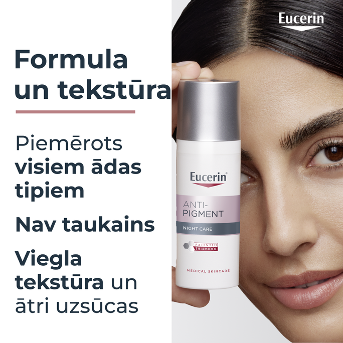 EUCERIN Anti-Pigment Night sejas krēms, 50 ml - 5
