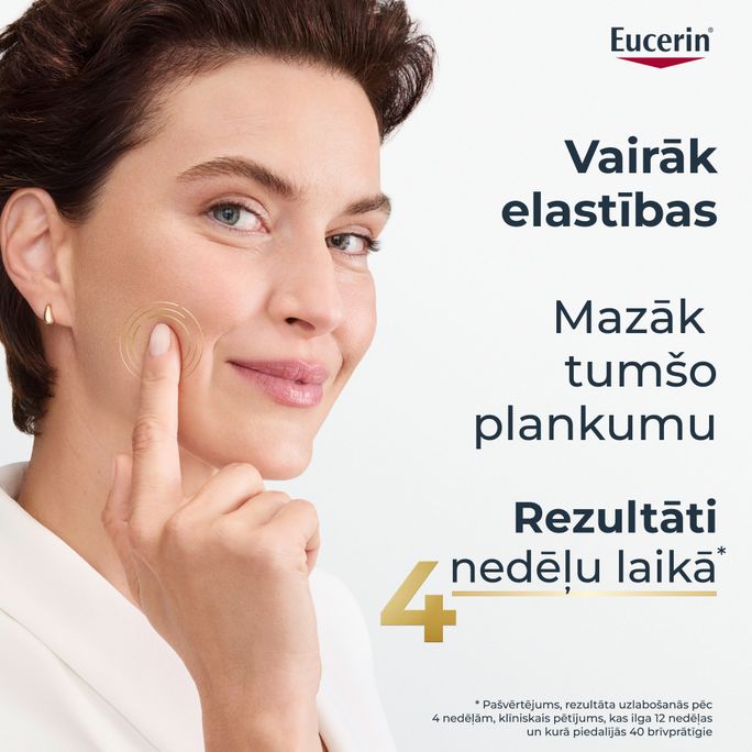 EUCERIN Hyaluron-Filler + Elasticity SPF 30 dienas sejas krēms, 50 ml - 4