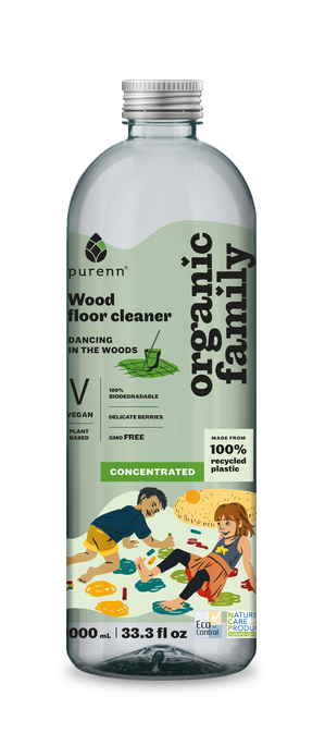 PURENN Koka Grīdām Ar Lavandu-Āboliem tīrīšanas līdzeklis, 1000 ml - 1