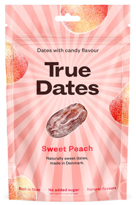 TRUE DATES Sweet Peach dateles, 100 g - 1