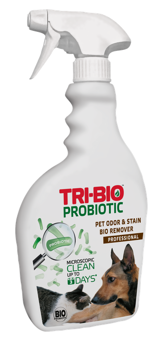 TRI-BIO Probiotiskais Biolīdzeklis Mājdzīvnieku Smaku Un Traipu Likvidēšanai tīrīšanas līdzeklis, 420 ml - 1