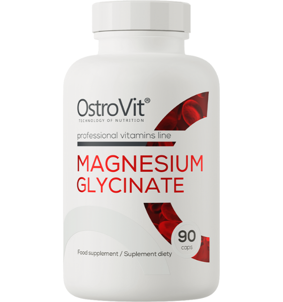 OSTROVIT Magnesium Glycinate kapsulas, 90 gab. - 1