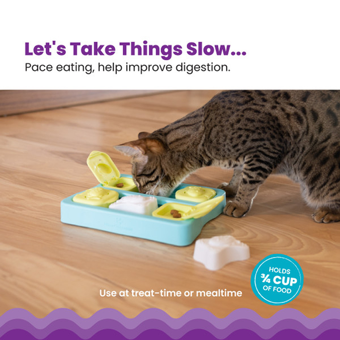 CATSTAGES Kitty Cube Game, Zila rotaļlieta, 1 gab. - 2