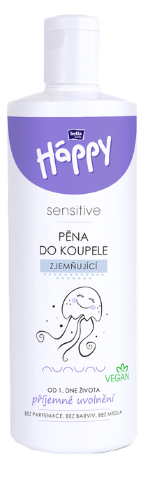 HAPPY Sensitive vannas putas, 400 ml - 1