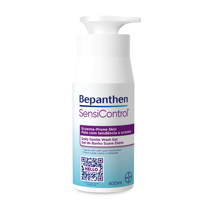 BEPANTHEN Sensi Control mazgāšanās želeja, 400 ml - 2