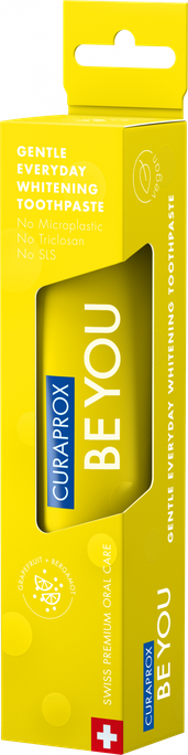 CURAPROX  BE YOU greipfrūts + bergamote, balinoša zobu pasta, 60 ml - 3