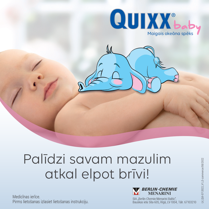 QUIXX Baby deguna pilieni, 10 ml - 2