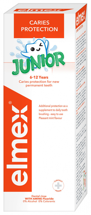 ELMEX Junior mutes skalojamais līdzeklis, 400 ml - 1