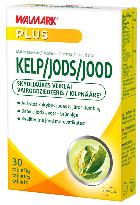 WALMARK Jods 150 mcg tabletes, 30 gab. - 1