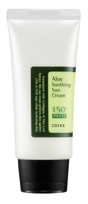 COSRX Aloe Soothing SPF50+ PA+++ Sun sejas krēms, 50 ml - 1