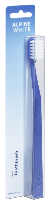ALPINE WHITE Soft zobu birste, 1 gab. - 1