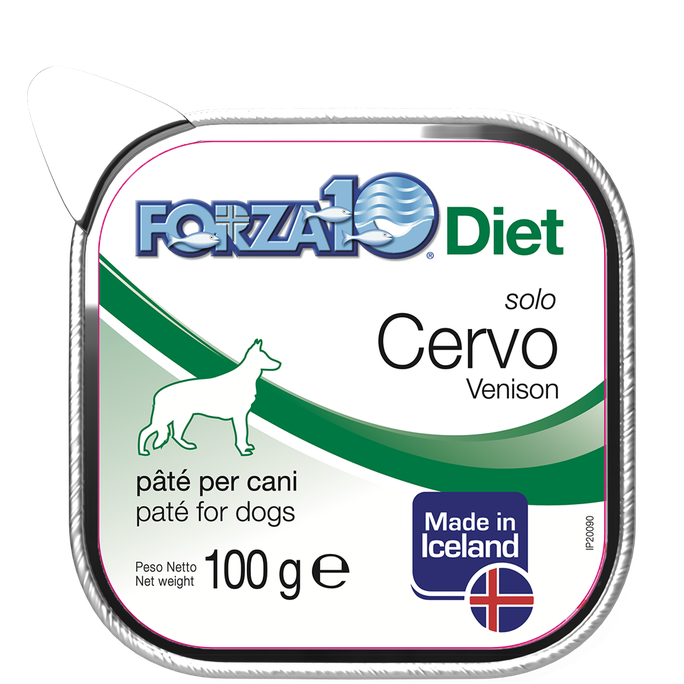 FORZA10 Solo Diet Briedis, Suņiem pastēte, 100 g - 1