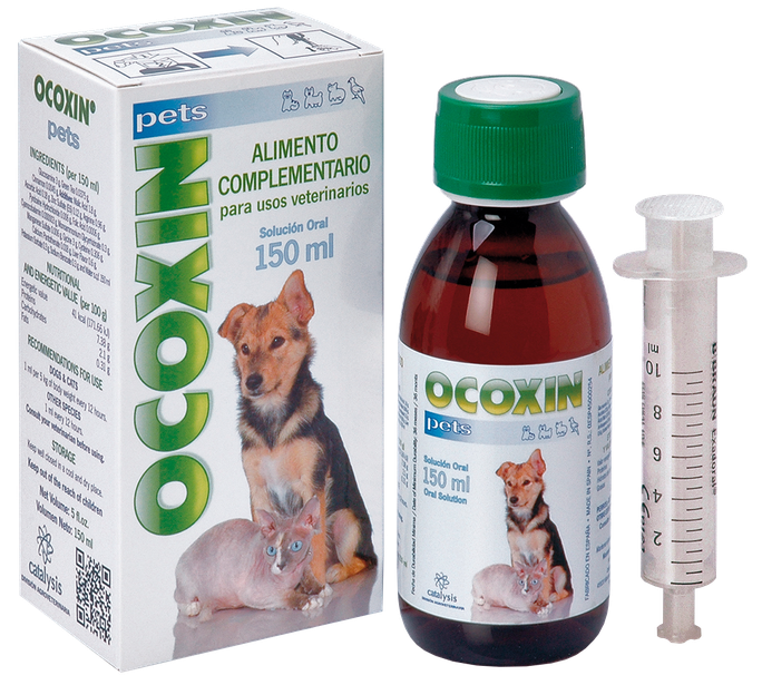 CATALYSIS Ocoxin Pets papildbarība, 150 ml - 1