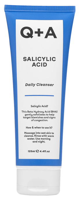 Q+A Salicylic Acid Daily attīrošs līdzeklis, 125 ml - 1