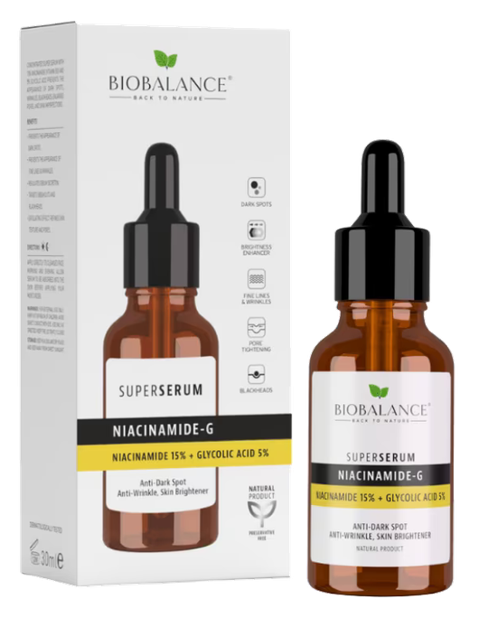 BIOBALANCE Niacinamide G Super serums, 30 ml - 1