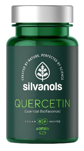 SILVANOLS Premium Quercetin kapsulas, 60 gab. - 1