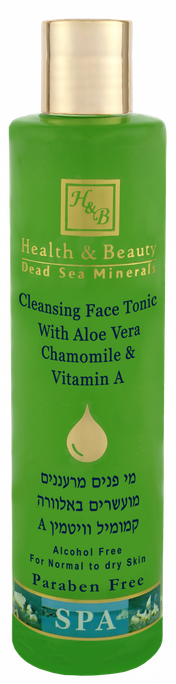 HEALTH&BEAUTY Dead Sea Minerals Aloe vera & chamomile toniks, 250 ml - 1