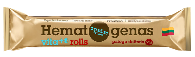 HEMATOGENS Vita+ Rolls bumbiņas, 65 g - 1