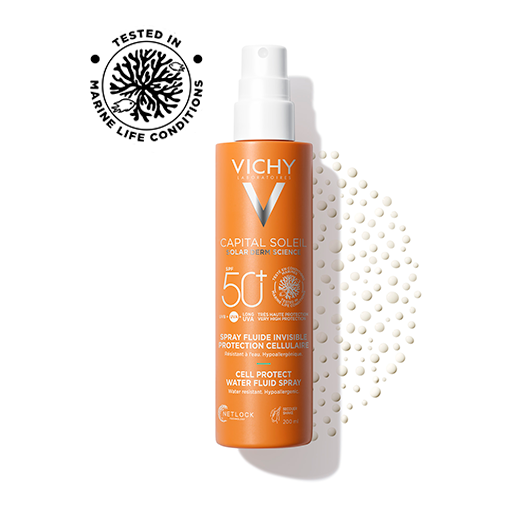 VICHY Capital Soleil Cell Protect  SPF 50+ sprejs, 200 ml - 2