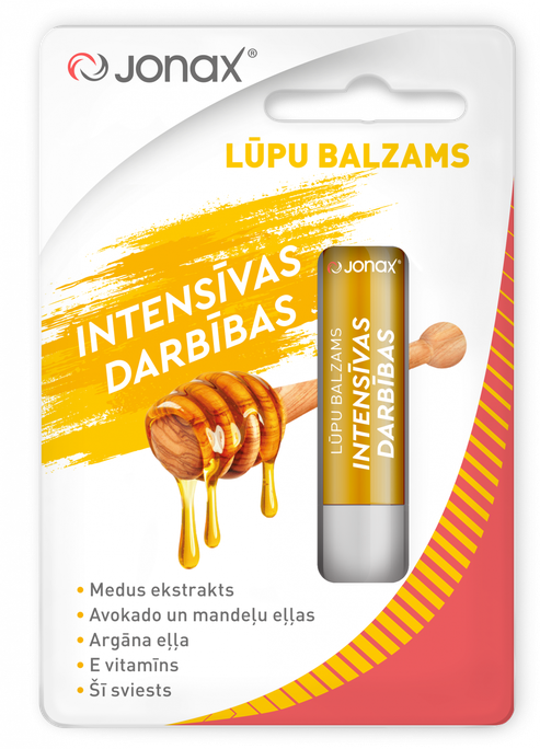 JONAX Medus - Intensīvas Darbības lūpu balzams, 4.5 g - 1