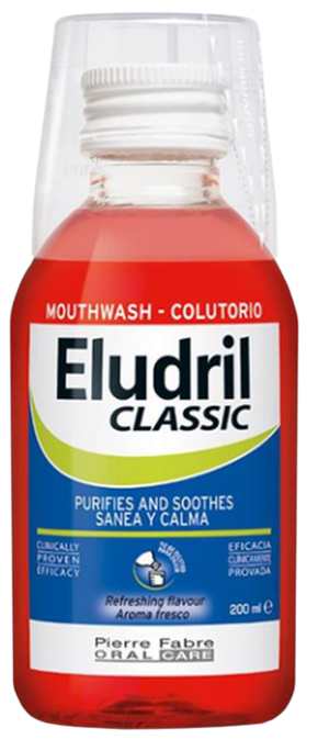 ELUDRIL Classic mutes skalojamais līdzeklis, 200 ml - 1
