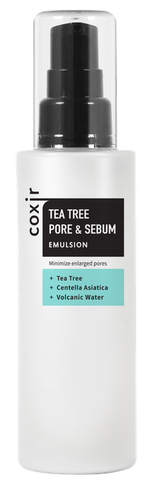 COXIR Tea Tree Pore & Sebum emulsija, 100 ml - 1
