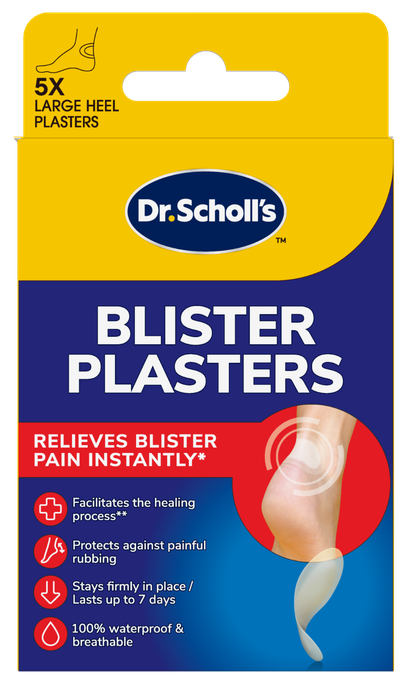 SCHOLL Blister Plasters (large) plāksteri tulznām, 5 gab. - 1