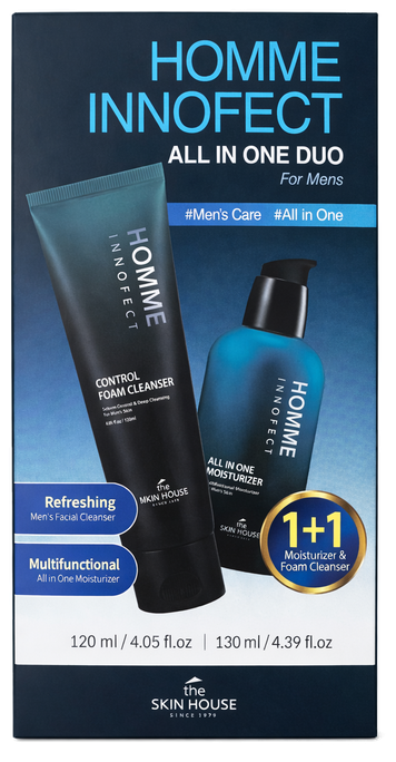 THE SKIN HOUSE Homme Innofect All In One Duo dāvanu komplekts, 1 gab. - 1