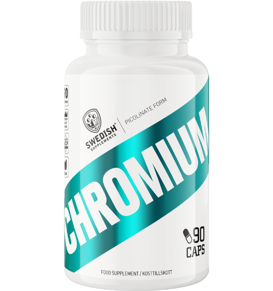 SWEDISH SUPPLEMENTS Chromium kapsulas, 90 gab. - 1
