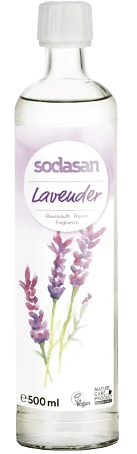 SODASAN Lavandas, Atkārtotai Uzpildei mājas aromāts, 500 ml - 1