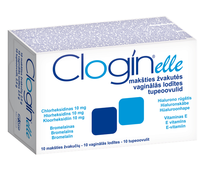 CLOGIN Elle vaginālās lodītes, 10 gab. - 1