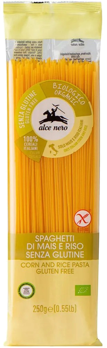 ALCE NERO Bio Spaghetti makaroni, 250 g - 1