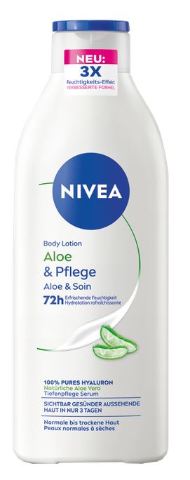 NIVEA Aloe & Hydration ķermeņa losjons, 400 ml - 1
