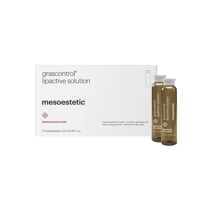 MESOESTETIC Grascontrol Lipactive Solution 10 ml pudelītes, 14 gab. - 2