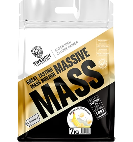 SWEDISH SUPPLEMENTS Massive Mass Banana Split pulveris, 7000 g - 1