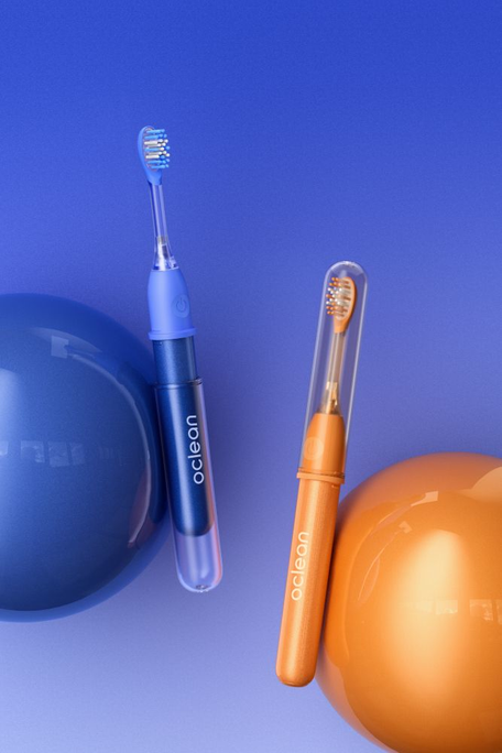 OCLEAN Ease Orange elektriskā zobu birste, 1 gab. - 4