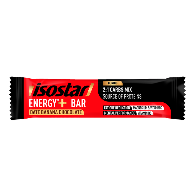 ISOSTAR Long Energy Date Banana Chocolate batoniņš, 32 g - 1