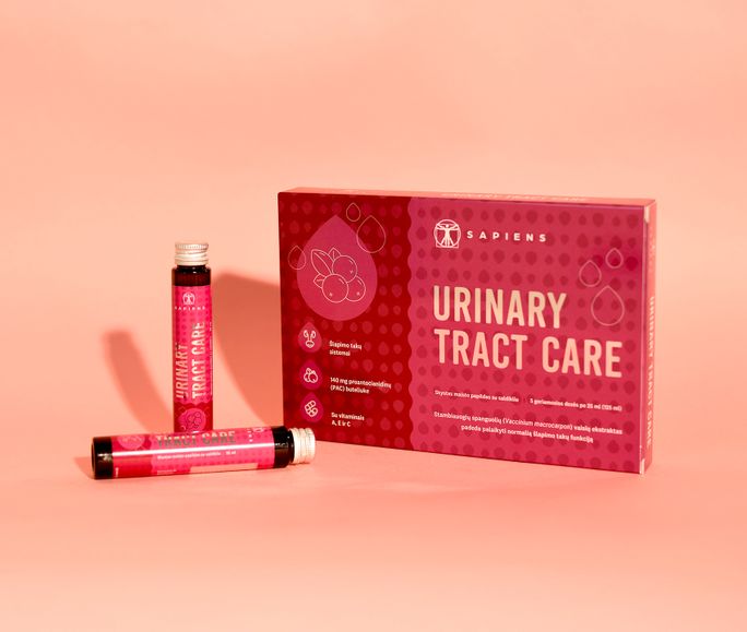 SAPIENS Urinary Tract Care ampulės, 25 ml - 4