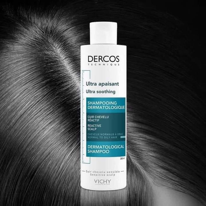 VICHY Dercos Ultra Soothing šampūns, 200 ml - 3