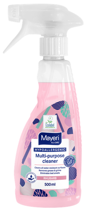 MAYERI Hipoalerģisks Rhybarb izsmidzināms tīrīšanas līdzeklis, 500 ml - 1