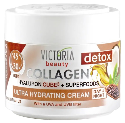 VICTORIA BEAUTY Detox Extra Moisturizing sejas krēms, 50 ml - 1