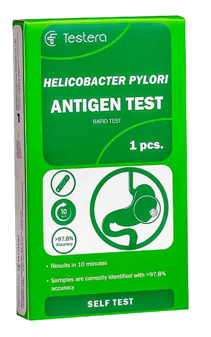 TESTERA Helicobacter Pylori (fēces) tests, 1 gab. - 1