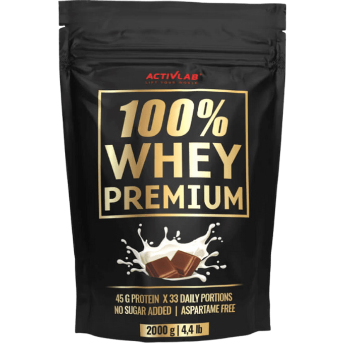 ACTIVLAB 100% Whey Premium Milk Chocolate pulveris, 2000 g - 1